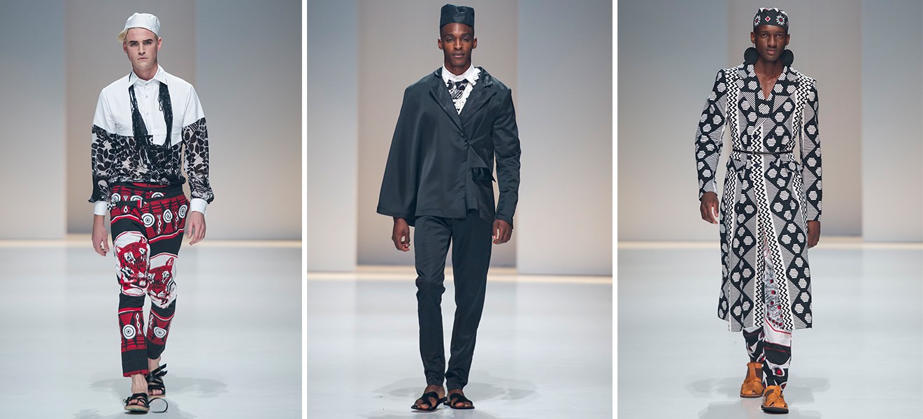 “It was an elegant and strongly influenced African aesthetic, finely balanced with an Asian flavour that is not always so easy to achieve.” – Thomas Van Dyk, art director and MINI Scouting Menswear judge “It was an elegant and strongly influenced African aesthetic, finely balanced with an Asian flavour that is not always so easy to achieve.” – Thomas Van Dyk, art director and MINI Scouting Menswear judge